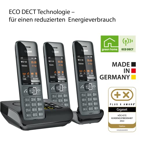 Gigaset-Telefonanlage Gigaset COMFORT 520A Trio – 3 Telefone