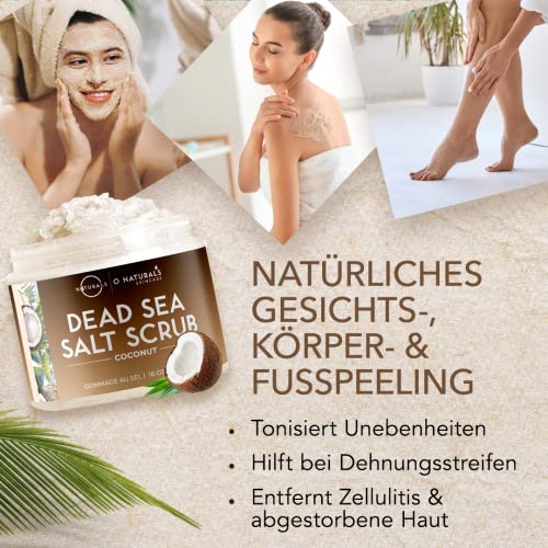 Peeling O NATURALS Körper Salt Body Scrub Gesicht Körper