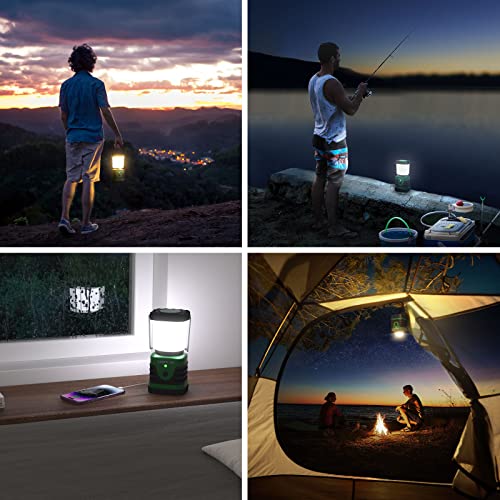 Akku-Lampe Lighting EVER LE LED Campinglampe Tragbar, Superhell