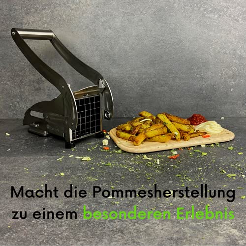 Pommesschneider Topcroft ® Hochwertiger, 2 Einsätze