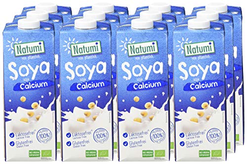 Sojadrink Natumi Soya Drink Calcium Bio, 12er Pack (12 x 1.049 l)