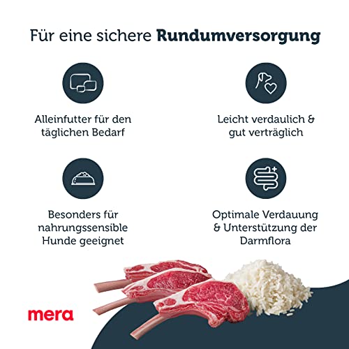 Hundefutter für magen-darm-empfindliche Hunde MERA pure