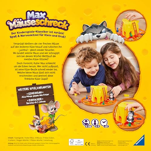 Spiele ab 4 Jahren Ravensburger Kinderspiele 24562 Max