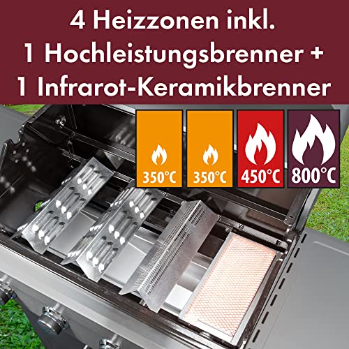 Gasgrill 4 Brenner ProfiCook ® Gasgrill 4-Brenner