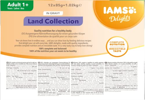 IAMS-Katzenfutter Iams Delights Land Collection, Nass