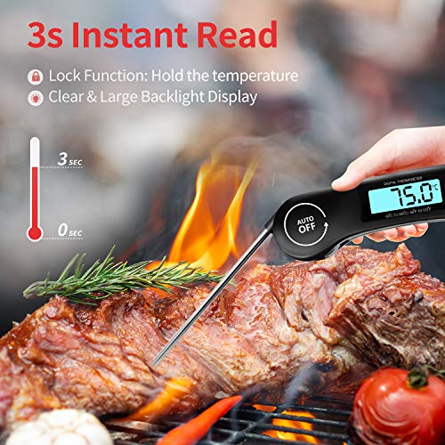 Grillthermometer DOQAUS Fleischthermometer Bratenthermometer