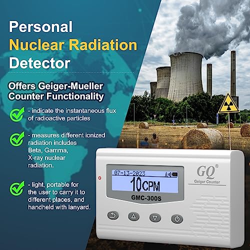 Geigerzähler GQ GMC-300S Digital Nuclear Radiation Detector Monitor