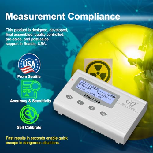 Geigerzähler GQ GMC-300S Digital Nuclear Radiation Detector Monitor