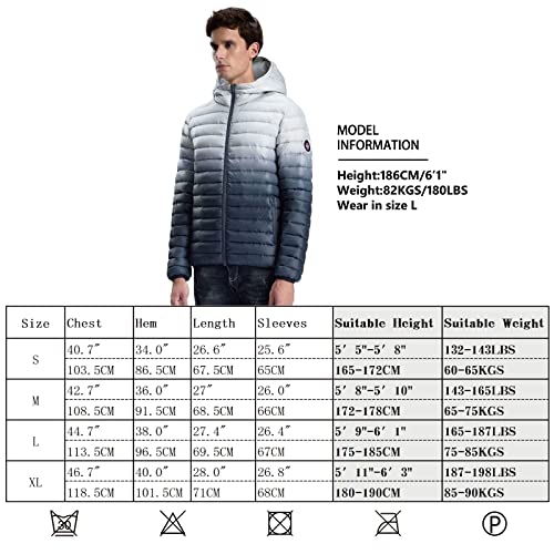 Daunenjacke Herren Extreme Pop Daunenjacke für Herren