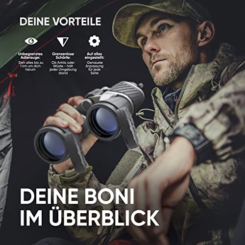 Fernglas 10×50 Adler Focus, für Erwachsene