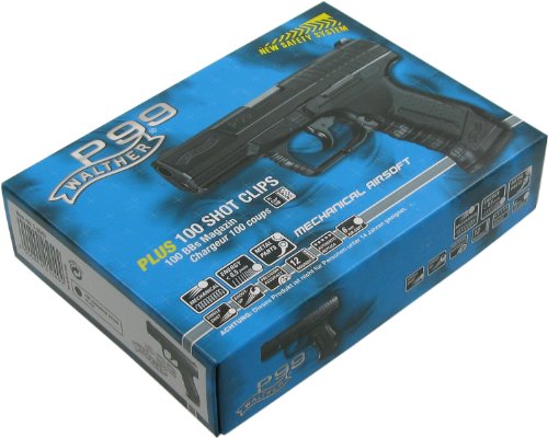 Softair Walther P99 Airsoft, Federdruck, Lizenzversion