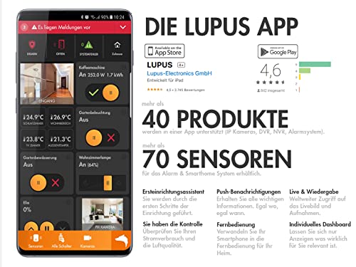 Alarmanlage mit Kamera Lupus Electronics LE232 Alarmkamera