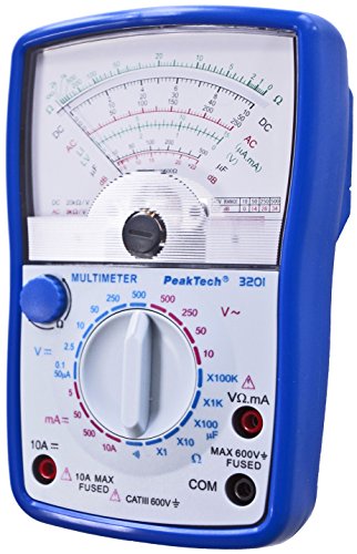 Analog-Multimeter PeakTech Analog Multimeter Cat III 600V
