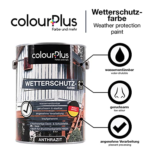 Wetterschutzfarbe Weiß colourPlus Farbe und mehr colourPlus®