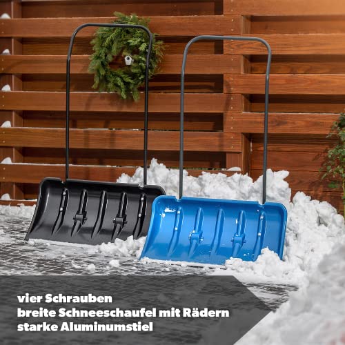 Schneewanne KADAX Schneeschieber mit Alu-Profilkante, breit