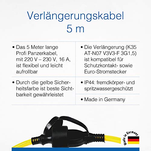 Verlängerungskabel (außen) as – Schwabe Verlängerungskabel 5 m