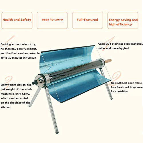 Solarkocher Middle tragbarer Solargrill, faltbarer Solargrillkocher