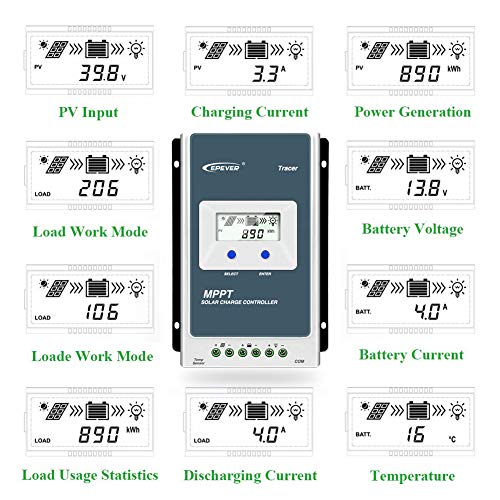 Solarladeregler EPEVER MPPT Solar Ladegerät Tracer AN Serie 10A