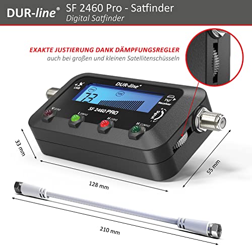 Sat-Finder DUR-line SF 2460 Pro – Digital Satfinder