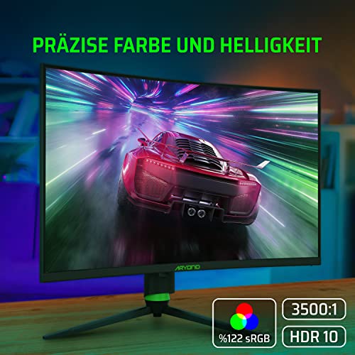 Monitor Aryond A32 V1.3 Gaming Curved | 32 Zoll 165Hz Gaming