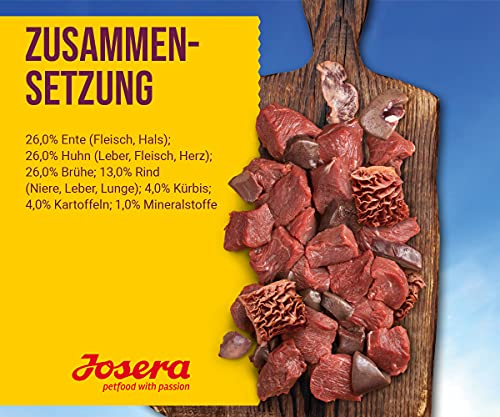 Hunde-Nassfutter Josera Meat Lovers Pure Beef, Nassfutter