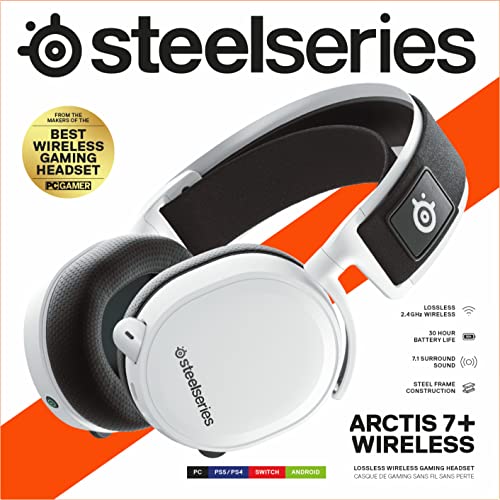 Wireless-Headset SteelSeries Arctis 7+, Wireless Gaming-Headset