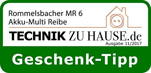 Elektrische Käsereibe Rommelsbacher Multi Reibe MR 6