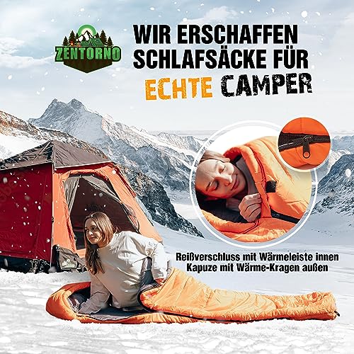 Schlafsack kleines Packmaß Zentorno ® Schlafsack Winter