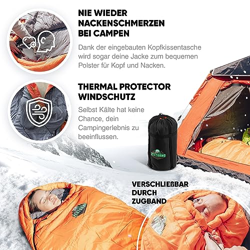 Schlafsack kleines Packmaß Zentorno ® Schlafsack Winter