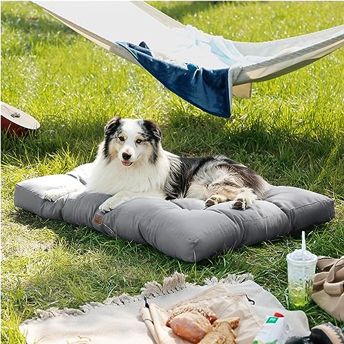 Hundebett Bedsure Hundekissen waschbar – 110×89 cm