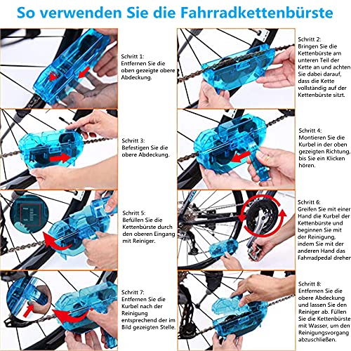 Kettenreinigungsgerät HonLena Fahrrad Reinigungsset