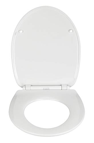 Toilettendeckel WENKO WC-Sitz Armonia, flacher Toilettensitz