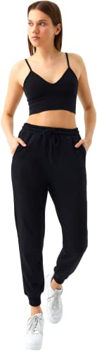 Jogginghose Damen Björn Swensen Baumwolle Jogging Hose