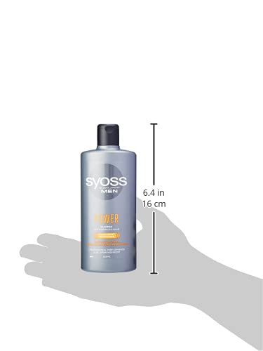 Männer-Shampoo Syoss Shampoo Men Power (440 ml), kräftigend