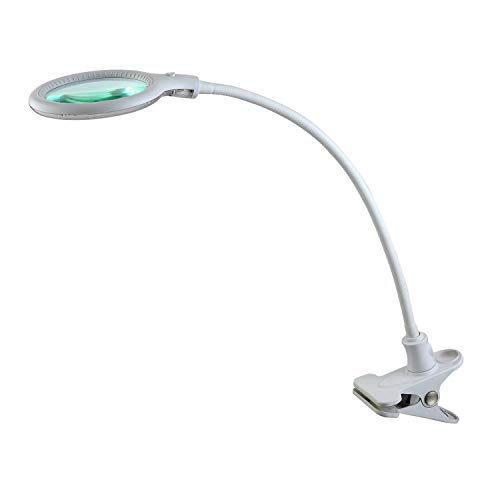 Lupenleuchte Lumeno 6803WS LED Klemmleuchte