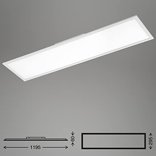 LED-Deckenleuchte BRILONER – Deckenleuchte, LED Panel, Bürolampe