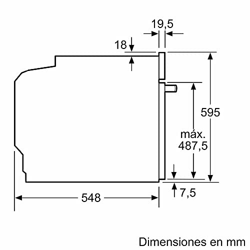 Pyrolyse-Backofen Bosch Hausgeräte HBG675BS1 Serie 8