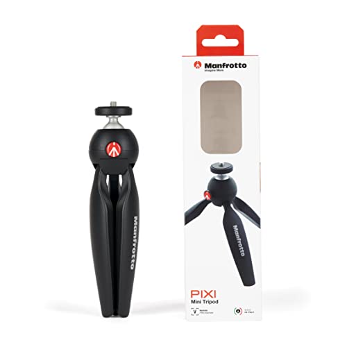 Reisestativ Manfrotto MTPIXIMII-B, PIXI Mini-Stativ mit Handgriff