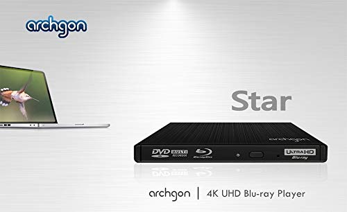 4k-Blu-ray-Player Archgon, Star UHD Externer 4K-Ultra HD BD