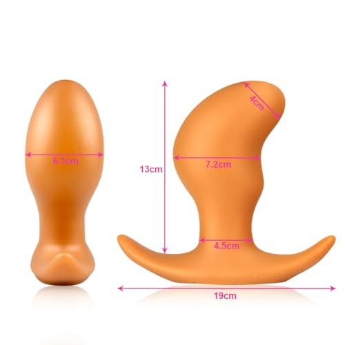 Analdusche SXOVO Butt Plug mit ausgestellter Basis Superweich