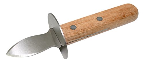 Austernmesser NERTHUS mit Boden, Holz, Edelstahl