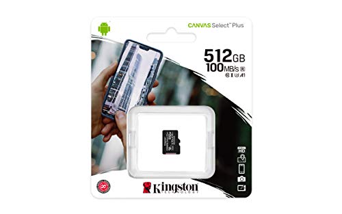 microSD (512 GB) Kingston Canvas Select Plus microSD Speicherkarte