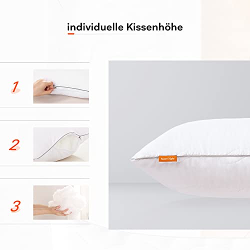 Allergiker-Kopfkissen Sweetnight Kopfkissen 40×80 Kissen