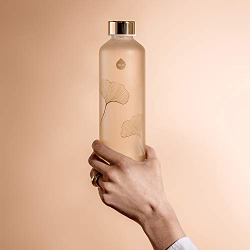 Trinkflasche-Glas EQUA Trinkflasche aus Glas mit matten Finish, 750