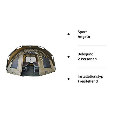 Feldbett mit Zelt MK-Angelsport “Fort Knox 1-2 Personen Zelt