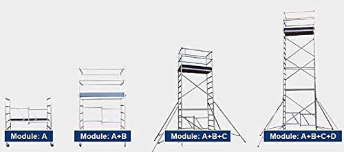 Kleingerüst Alumexx Eco-Line Klappgerüst Module A+B