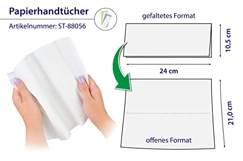 Papierhandtücher SemyTop Top Papierhandtuch, ZZ-Falz