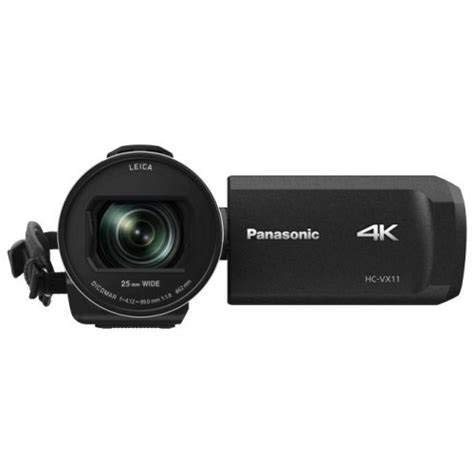 Camcorder Panasonic HC-VX11EG-K 4K, Leica Dicomar Objektiv