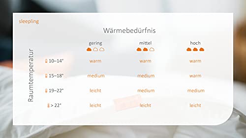 4-Jahreszeiten-Bettdecke sleepling 190042 Basic