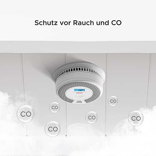 Rauch- und CO-Melder X-Sense Vernetzbarer kombinierter